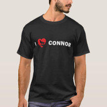 Mig skjortasvart för <3 Connor
