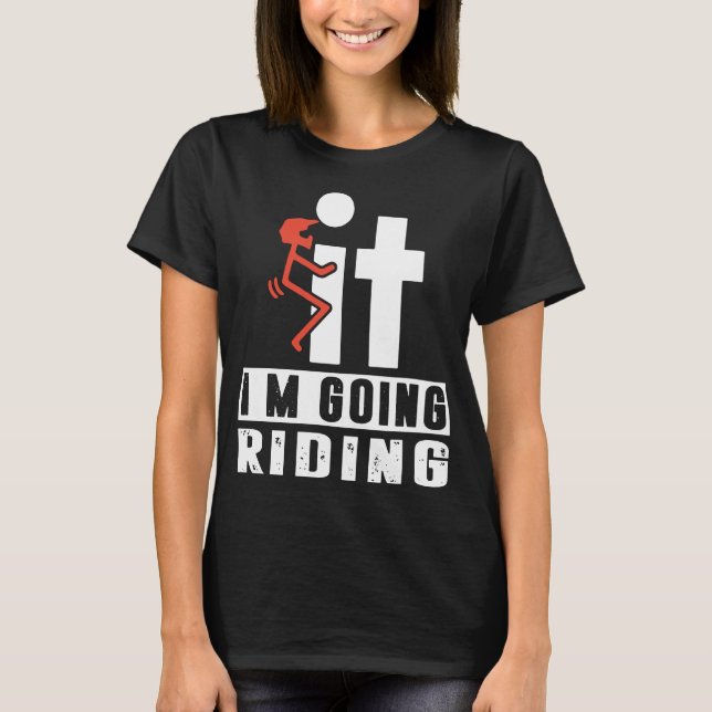 mig skjortor för riding_pepe t för förmiddag shirt (Framsida)