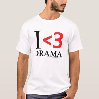 mig skräddarsy hjärtadrama - t-shirt