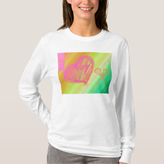 Mig SLAPP inpassad Hoodie för hjärta Tee
