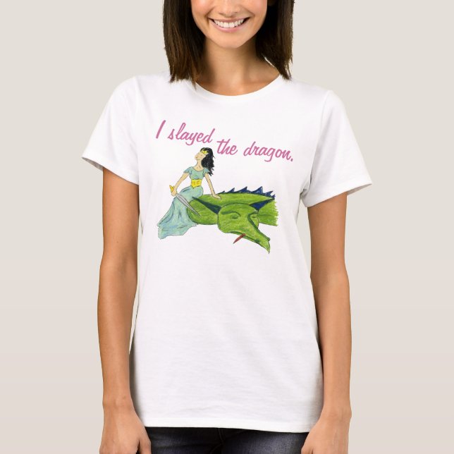 MIG SLAYED DRAKEutslagsplatsen T-shirt (Framsida)