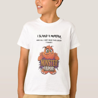 MIG SLAYED ETT MONSTER OCH ALLA I-HAR T-SHIRT