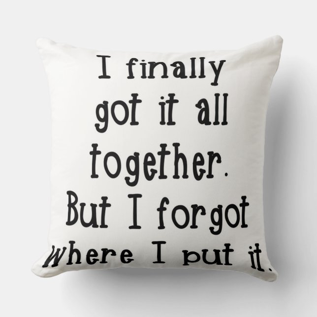 Mig slutligen har som all den kudder tillsammans kudde (Framsida)