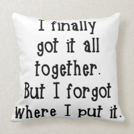 Mig slutligen har som all den kudder tillsammans kudde