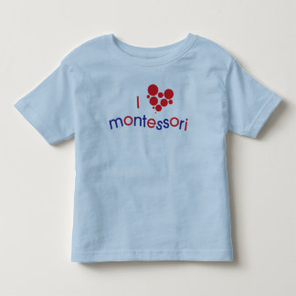 Mig småbarnutslagsplats för <3 Montessori T-shirt