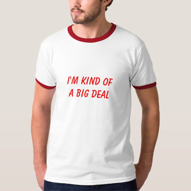 Mig SNÄLL OFA STOR ÖVERENSKOMMELSE för förmiddag T-shirt (Framsida)