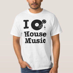 Mig snurrandehusmusik tee shirt