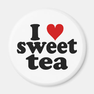 Mig söt Tea för hjärta Magnet