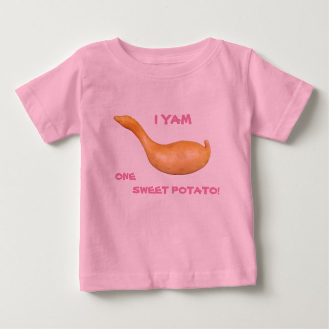 Mig sötpotatis för sötpotatis en t shirt (Framsida)