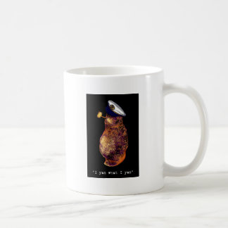 Mig sötpotatis vad mig sötpotatis-svart kaffemugg