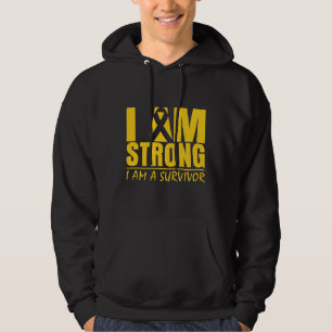 Mig stark - I-förmiddagen en överlevande - Hoodie