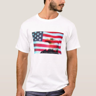 Mig stolt förmiddag som är en amerikan t shirt