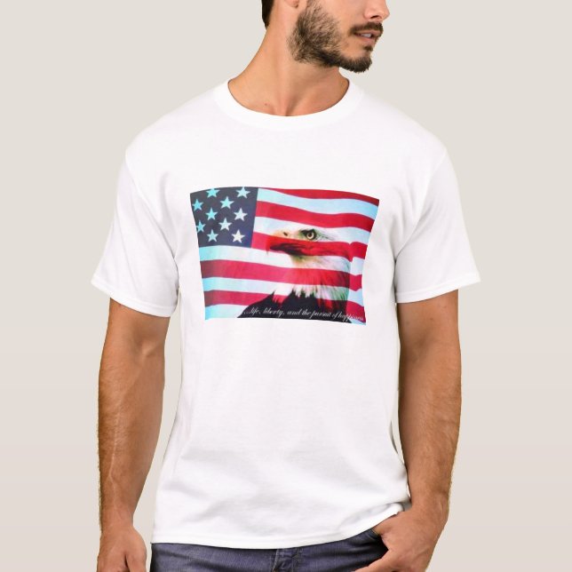 Mig stolt förmiddag som är en amerikan t shirt (Framsida)