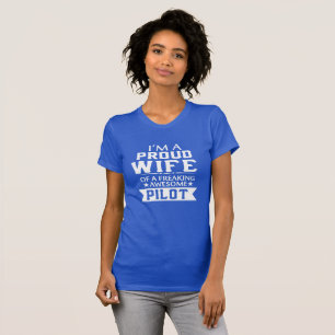 Mig STOLT PILOTS för förmiddag FRU Tee Shirt