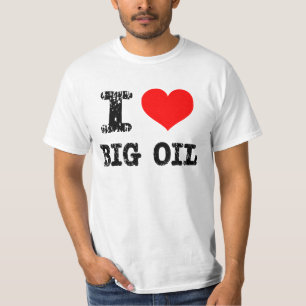 Mig stor olja för hjärta t shirt