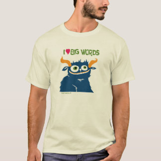 Mig stor ord för *heart* -- skjortor tee