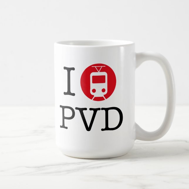 "Mig StreetcarProvidence" mugg (Höger)