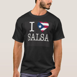 Mig svart 2 för PR-hjärtaSALSA T-shirt