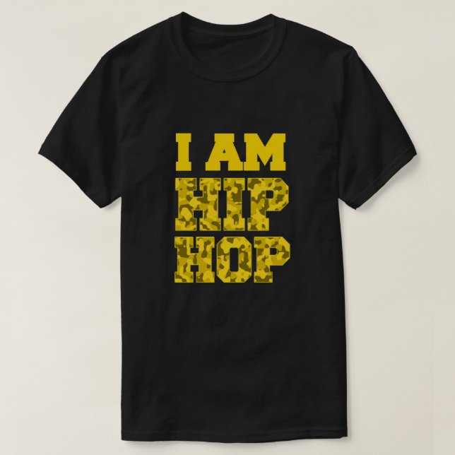 MIG T-tröja för FÖRMIDDAGHIP HOPkamouflage Tee (Design framsida)