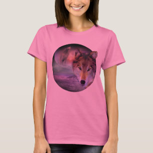 Mig T-tröja för förmiddagvargkonst T Shirt