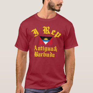 Mig tekniker-Antigua och Barbuda Tee Shirt