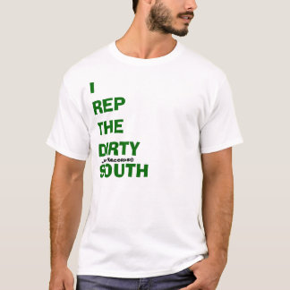 Mig tekniker den södra smutsa ner [grönt] tee shirt