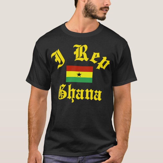 Mig tekniker Ghana Tee Shirt (Framsida)