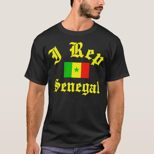 Mig tekniker Senegal T Shirt (Framsida)