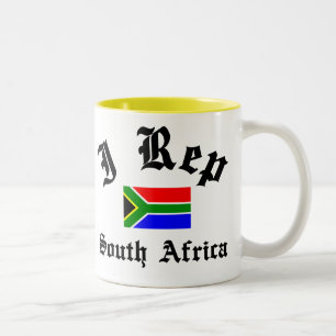 Mig tekniker Sydafrika Två-Tonad Mugg
