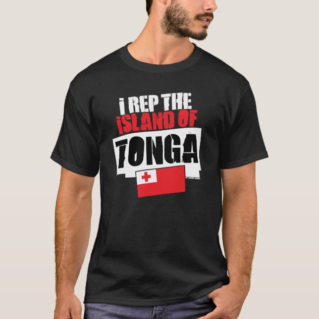 Mig tekniker Tonga - T-tröja T Shirt (Framsida)