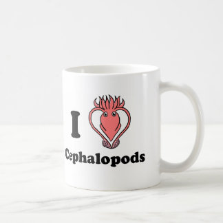 Mig tioarmad bläckfiskCephalopods Kaffemugg