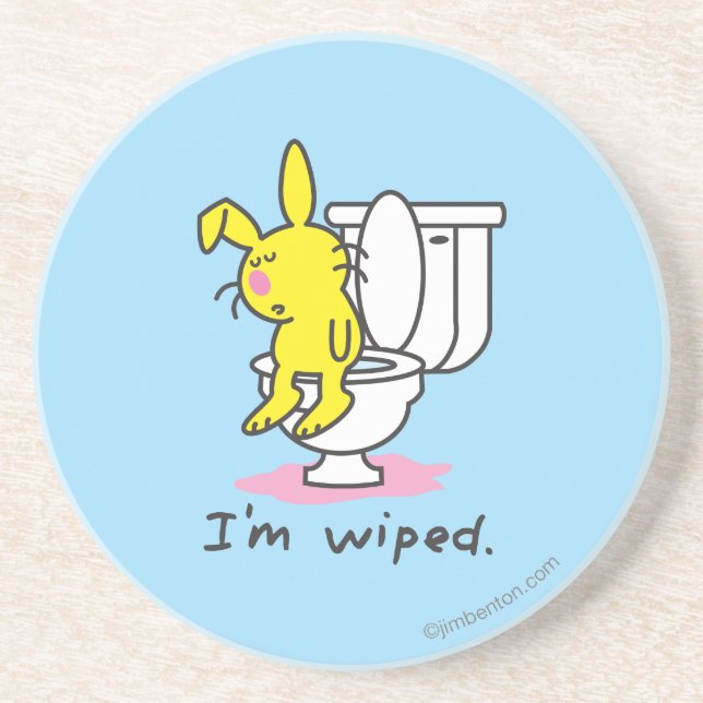 Mig torkad förmiddag underlägg sandsten (Framsidan)