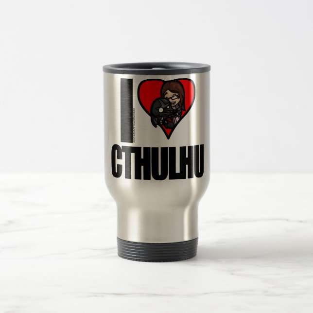 Mig travel mug för <3 Cthulhu Resemugg (Center)