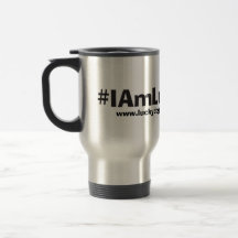 "Mig travel mug för lycklig hund för förmiddag"