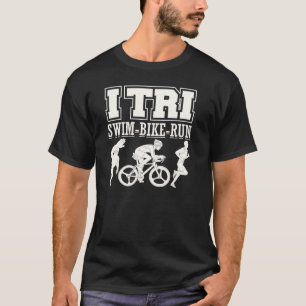 Mig Tri simmacykelspringa - TriathlonT-tröja T-shirt