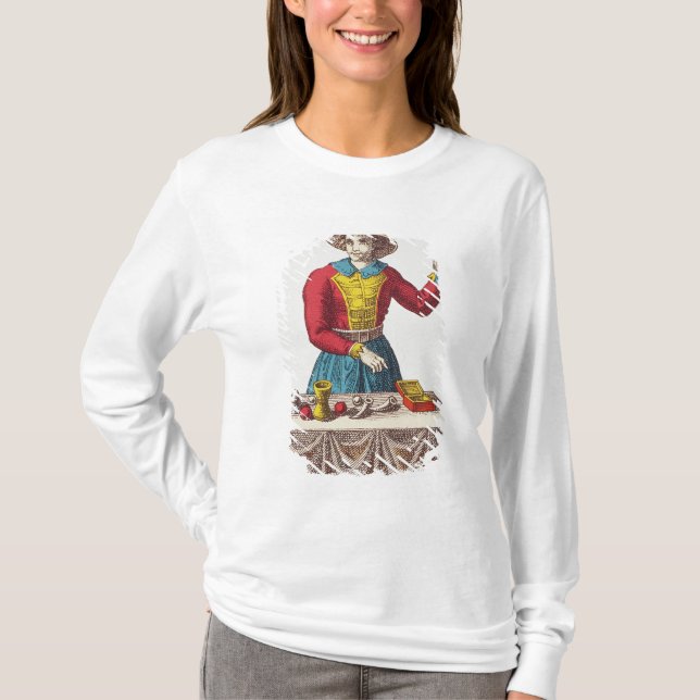 Mig trollkarlen, sju tarotkort tee shirt (Framsida)