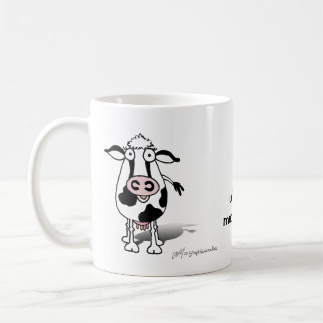 MIG udderly moovelous FÖRMIDDAG! Kaffemugg (Vänster)