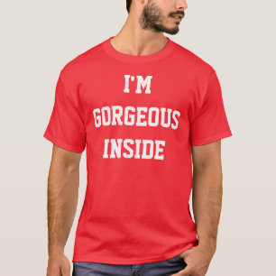 Mig ursnygg insida för förmiddag t shirt