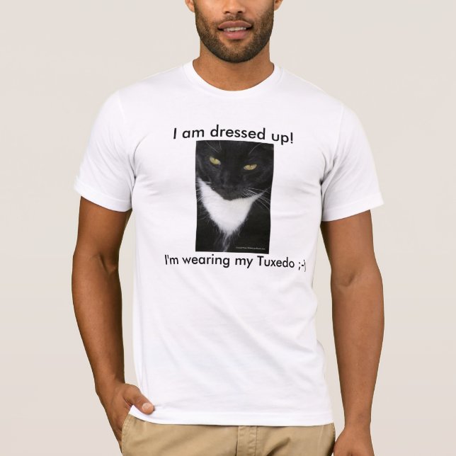 "Mig utklädd" smokingsvart för förmiddag & Tröja (Framsida)
