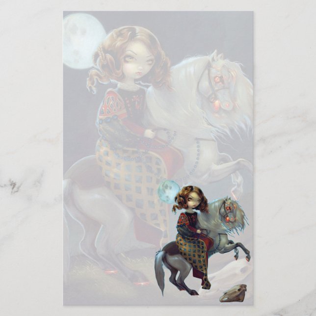 "Mig Vampiri:  Notte brevpapper för en Cavalla" (Framsida)