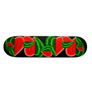 Mig vattenmelon (för hjärta) old school skateboard bräda 21,6 cm