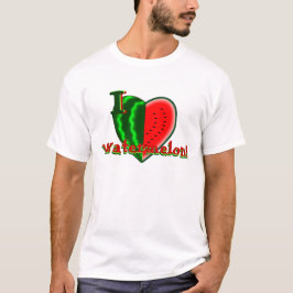 Mig vattenmelon (för hjärta) t shirt