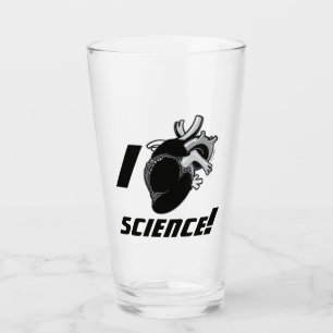 Mig vetenskap (för Anatomical hjärta) Glaskopp