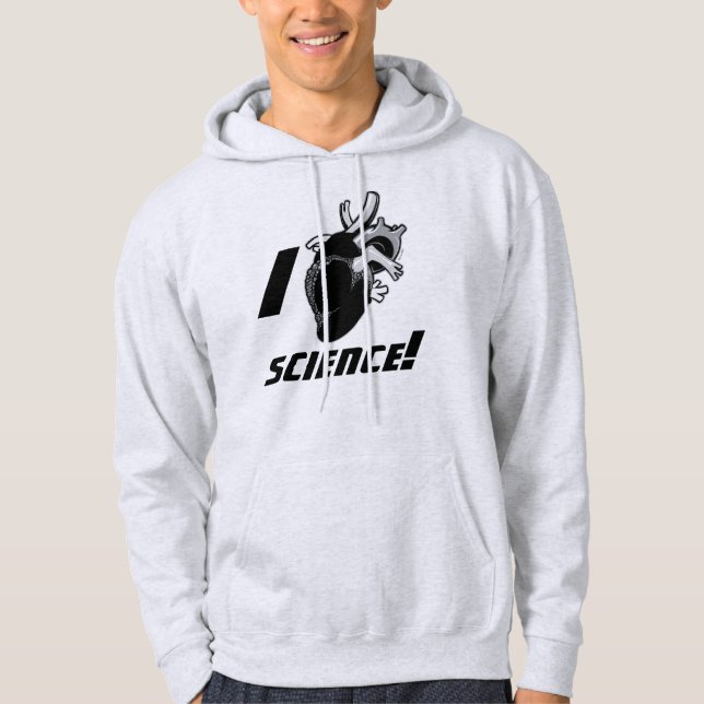 Mig vetenskap (för Anatomical hjärta) Hoodie (Framsida)