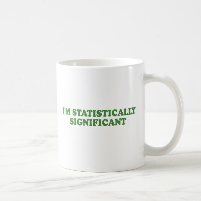 Mig VIKTIG förmiddag STATISTISKT Kaffemugg (Höger)