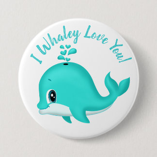 Mig Whaley kärlek dig! Val för Kawaii Knapp