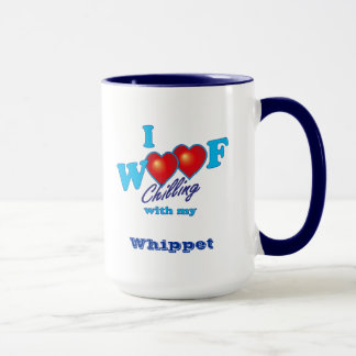 Mig Woof Whippet Mugg