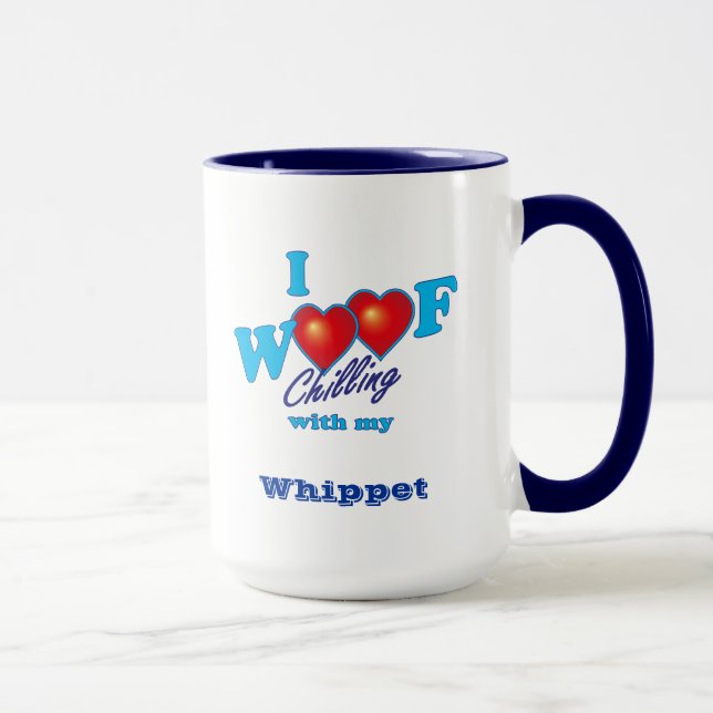 Mig Woof Whippet Mugg (Höger)