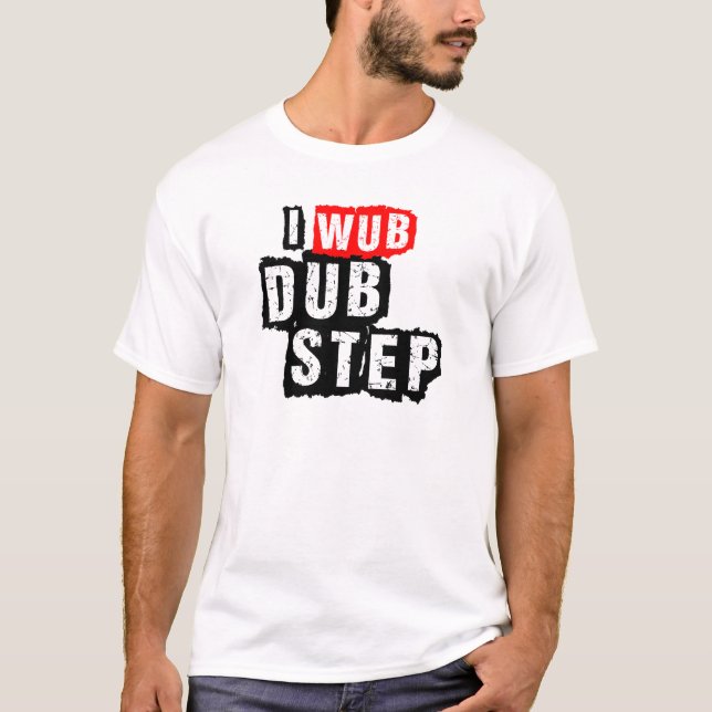 Mig Wub Dubstep Tee Shirt (Framsida)