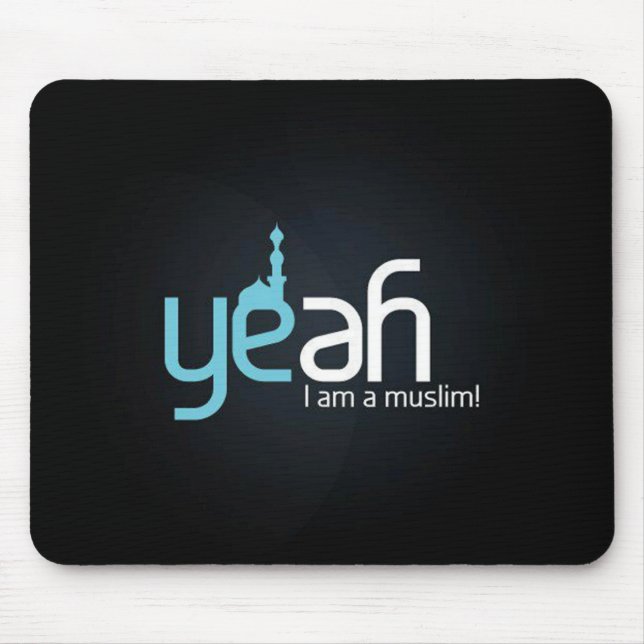 Mig Yeah förmiddagMuslim! | Mousepad Musmatta (Framsidan)